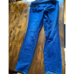 Old Navy maternity jeans skinny full panel size 8